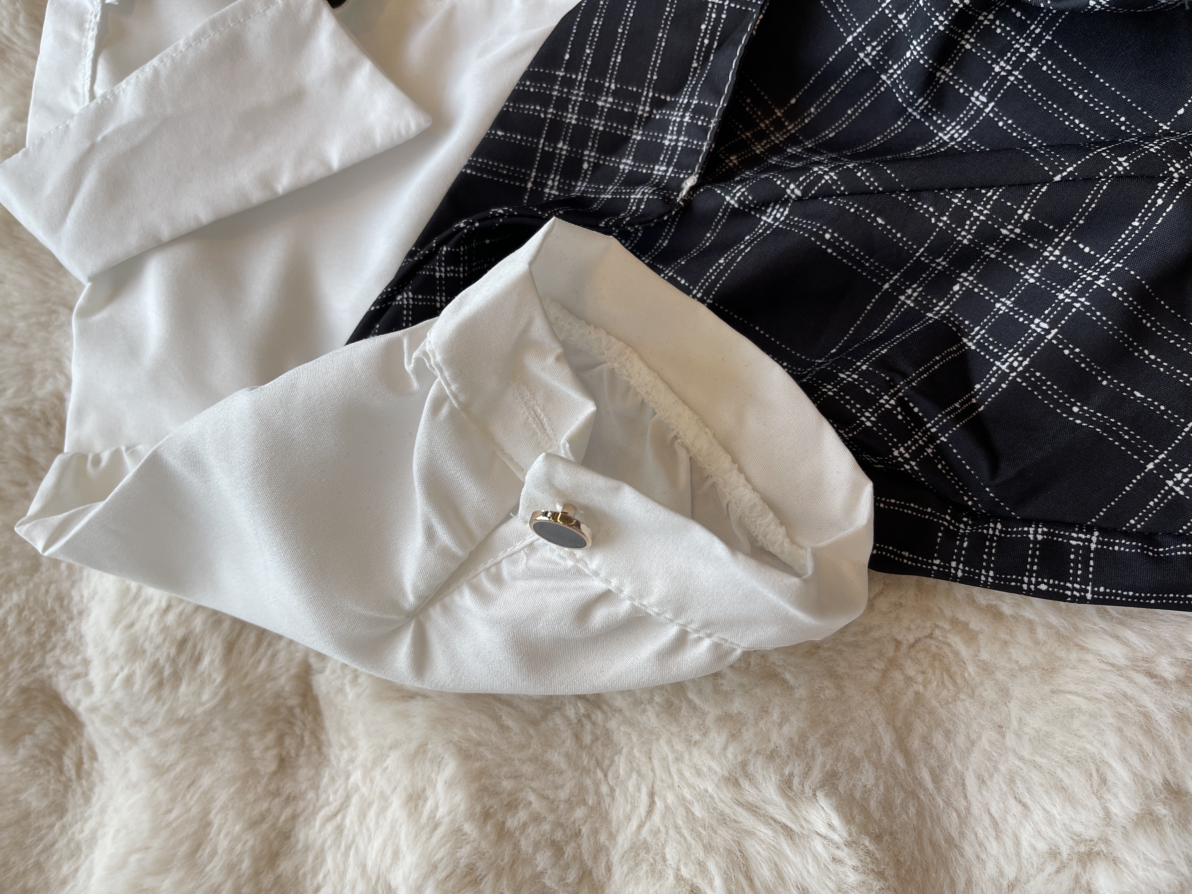 甜辣妹 学院风 格子连衣裙