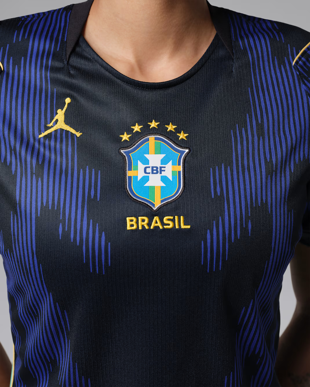 #女裝 Nike x Jordan Brazil 巴西 2026-27 作客女裝球迷版球衣 (可加印字章) IU1077