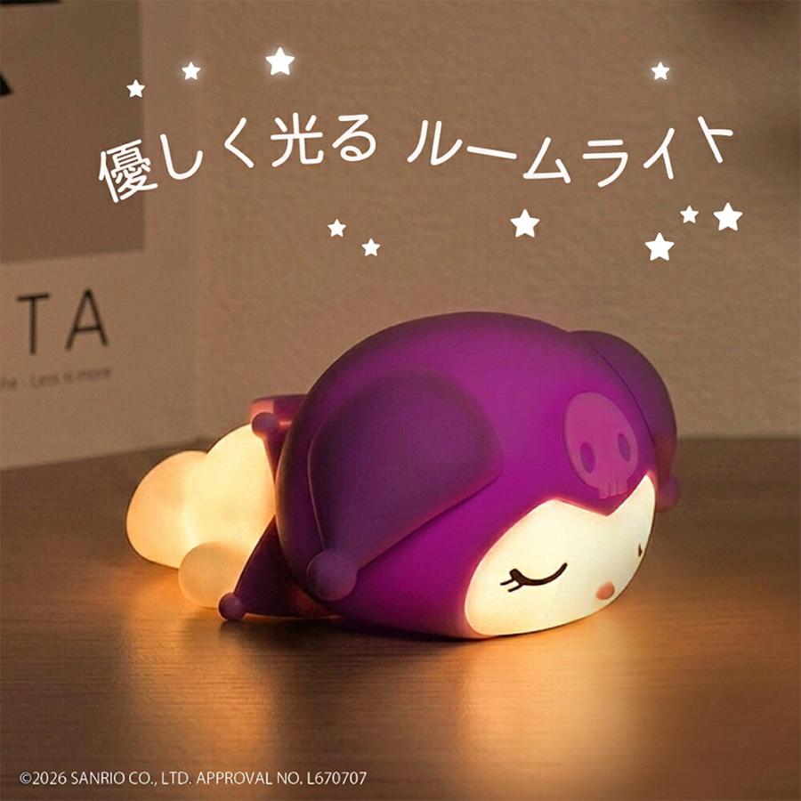 🔥🔥【日本直送《SANRIO》YumeLumi 柔光矽膠床頭夜燈】