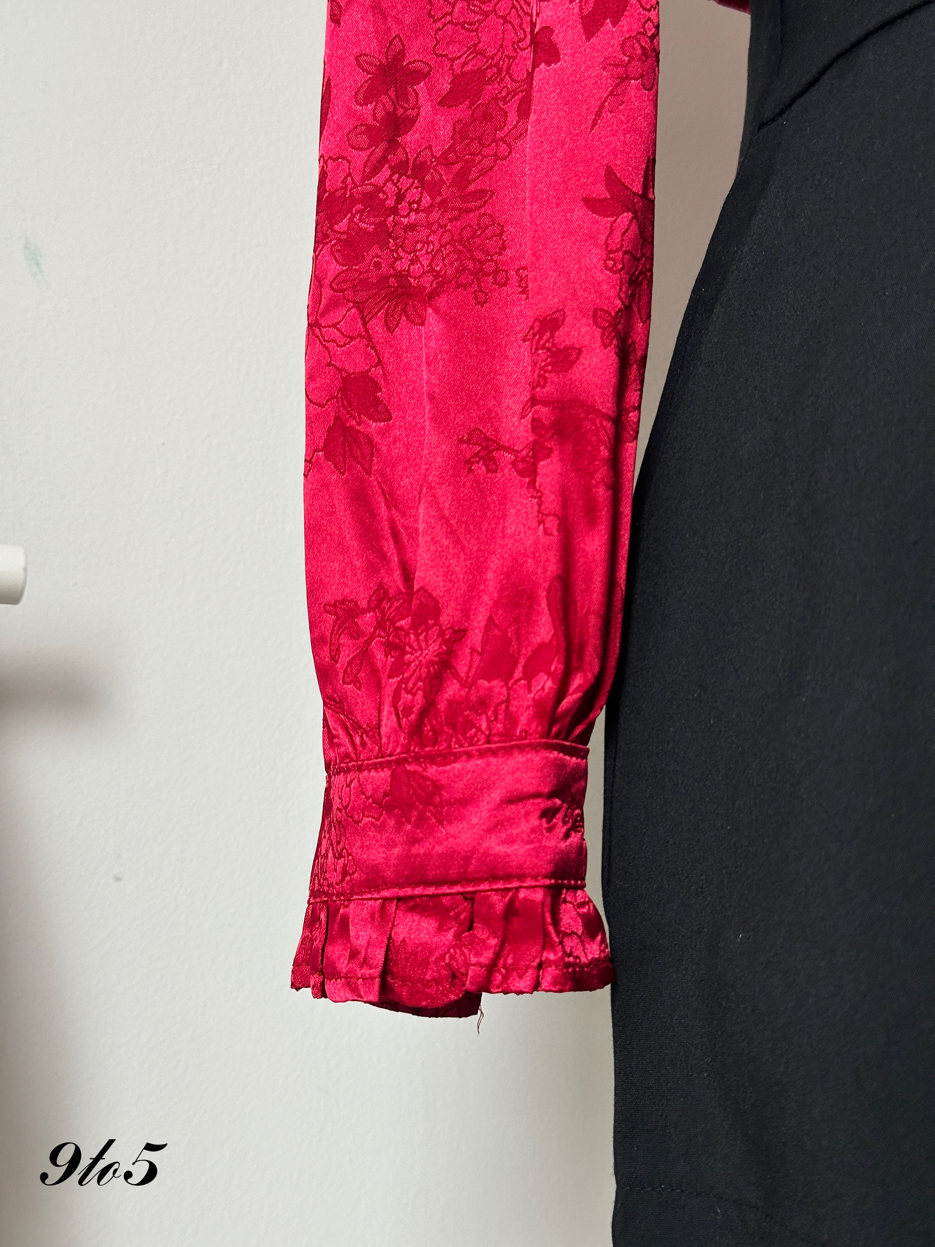 T3934 Long Sleeve Cheongsam Top - 4 Colors