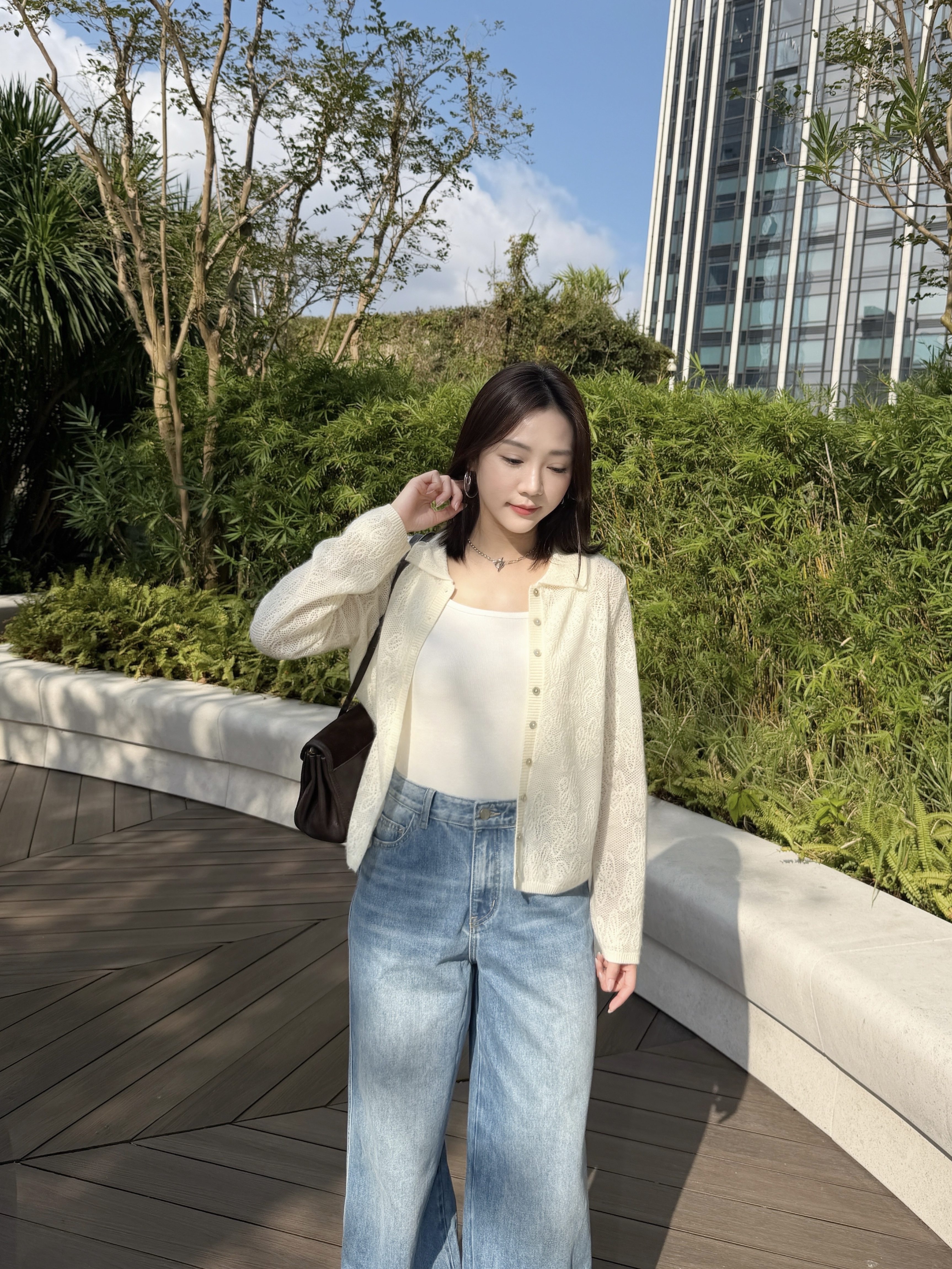 軟棉棉 ! Polo領 Lace Knit🤍