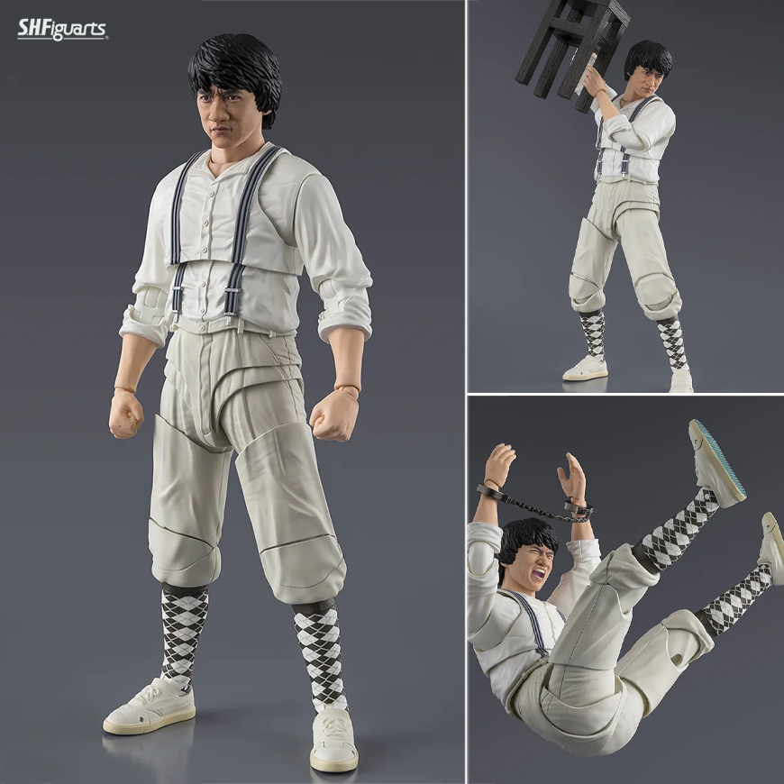 (預訂訂金 $200) (總價 $462) Bandai S.H.Figuarts 馬如龍 (A計劃) (成龍) (行版) SHF Dragon (Project A)