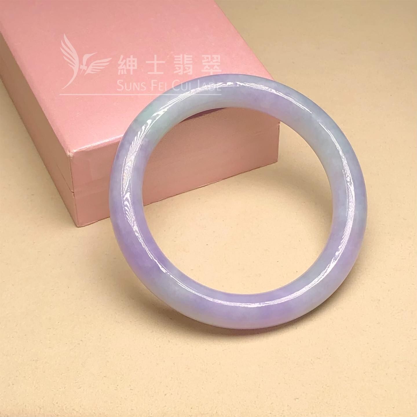 木那濃紫春彩福鐲56.7mm