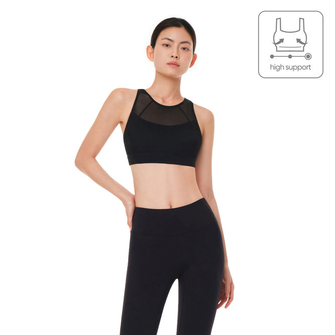 團購_Air Cooling Mesh Bra Top by Andar