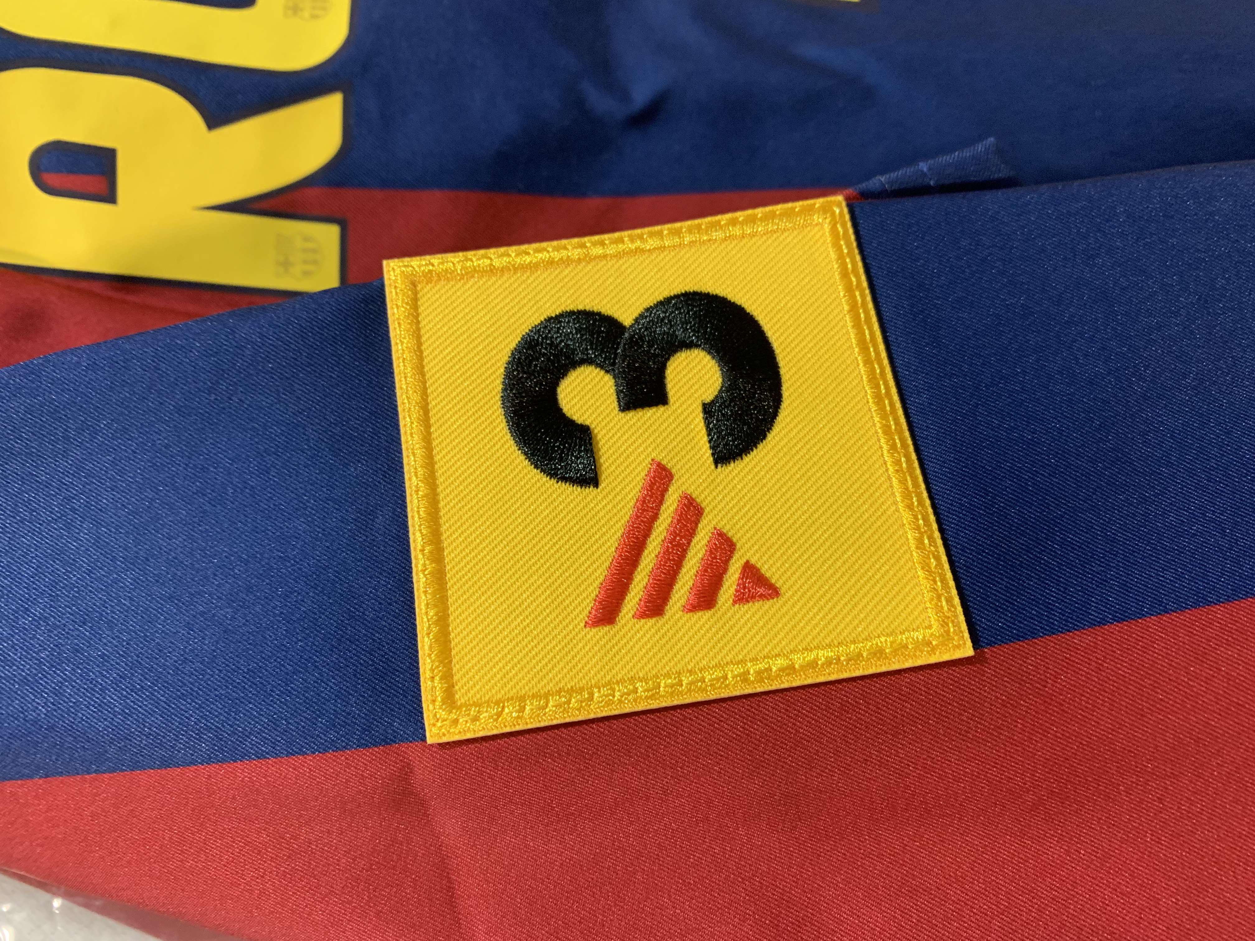 2005-06 巴塞隆拿 主場 復刻 球員版 長袖 連DIY字 30 Messi