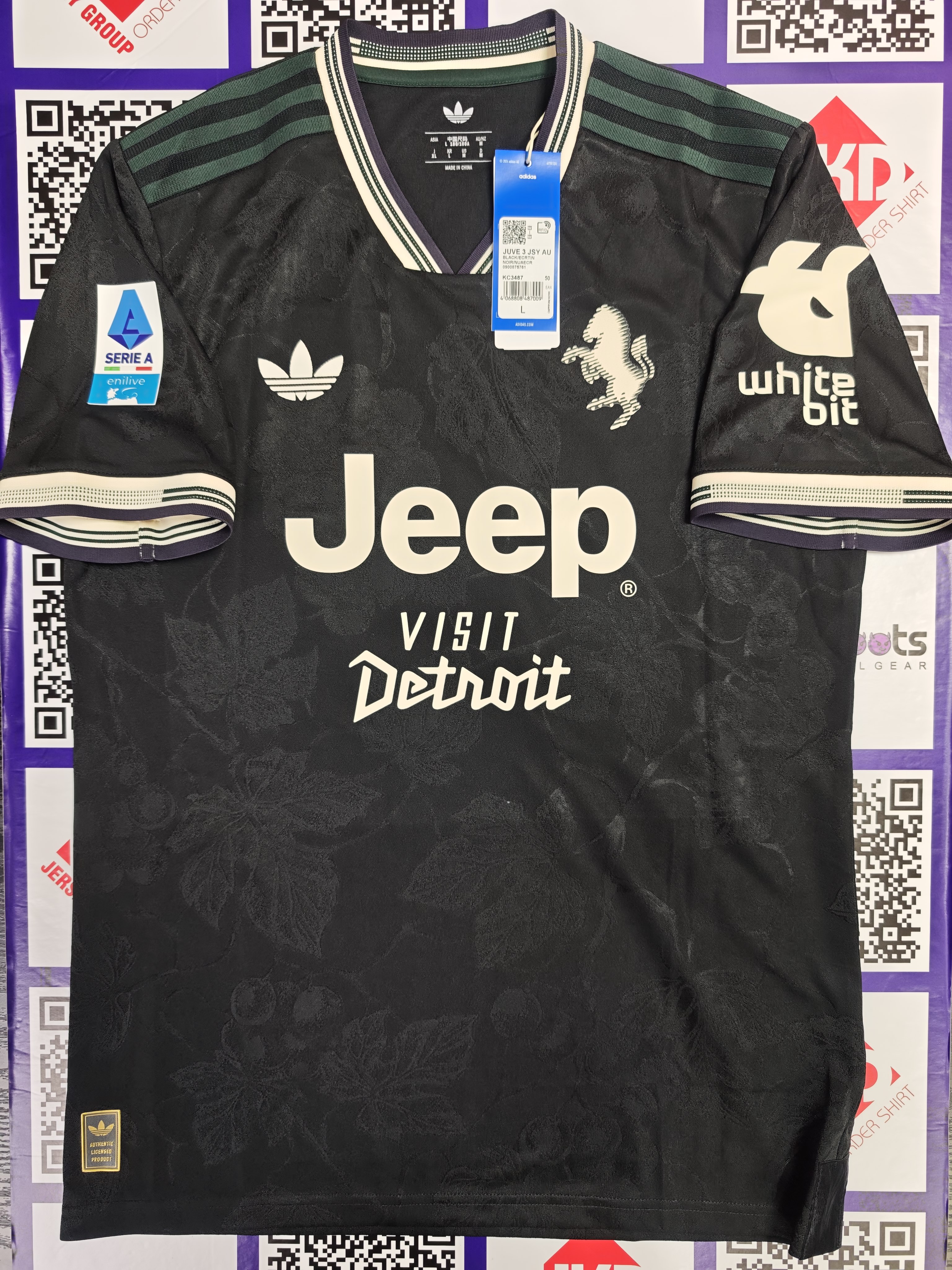  25/26 祖雲達斯 2客 球員版 原裝THURAM 意甲Fullset 