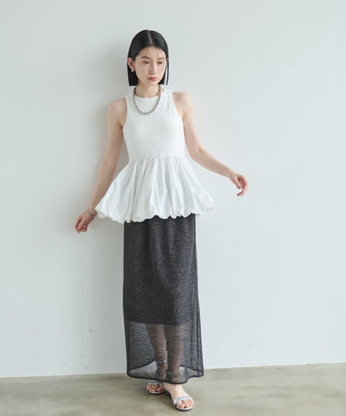 入膊泡泡背心【JT027】