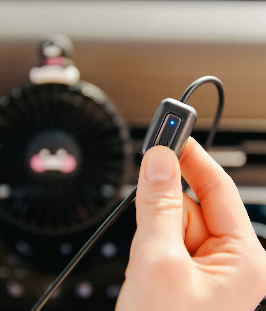 黑色 春植 車用風扇