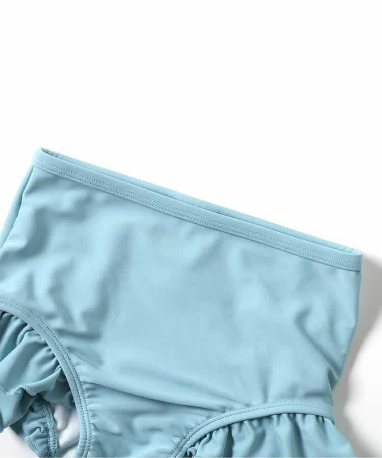 🇯🇵預訂 日本直送🇯🇵Apres les cours兩色多層蕾絲荷葉邊分體泳衣