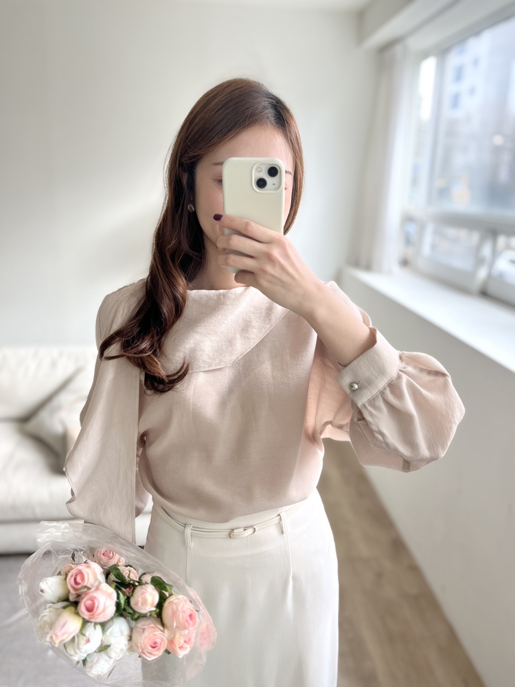 Atelier Belted Skirt (Ivory)