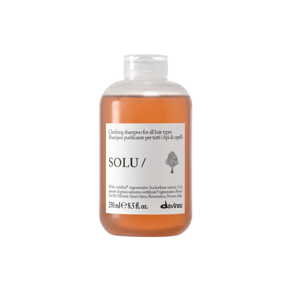 Davines SOLU Shampoo 潔淨洗髮露 250ml