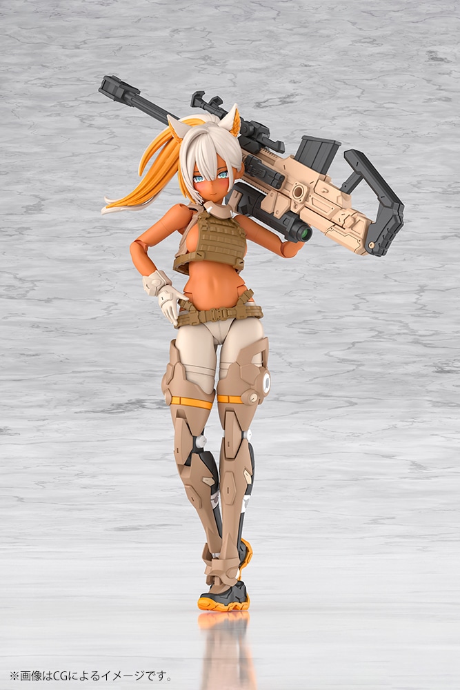 (預訂訂金 $100) (總價 $315) 壽屋 Kotobukiya Megami Device 女神裝置 Yggdrasis Skoll Sharpshooter Tempest 模型 (KO08640) (行版) 