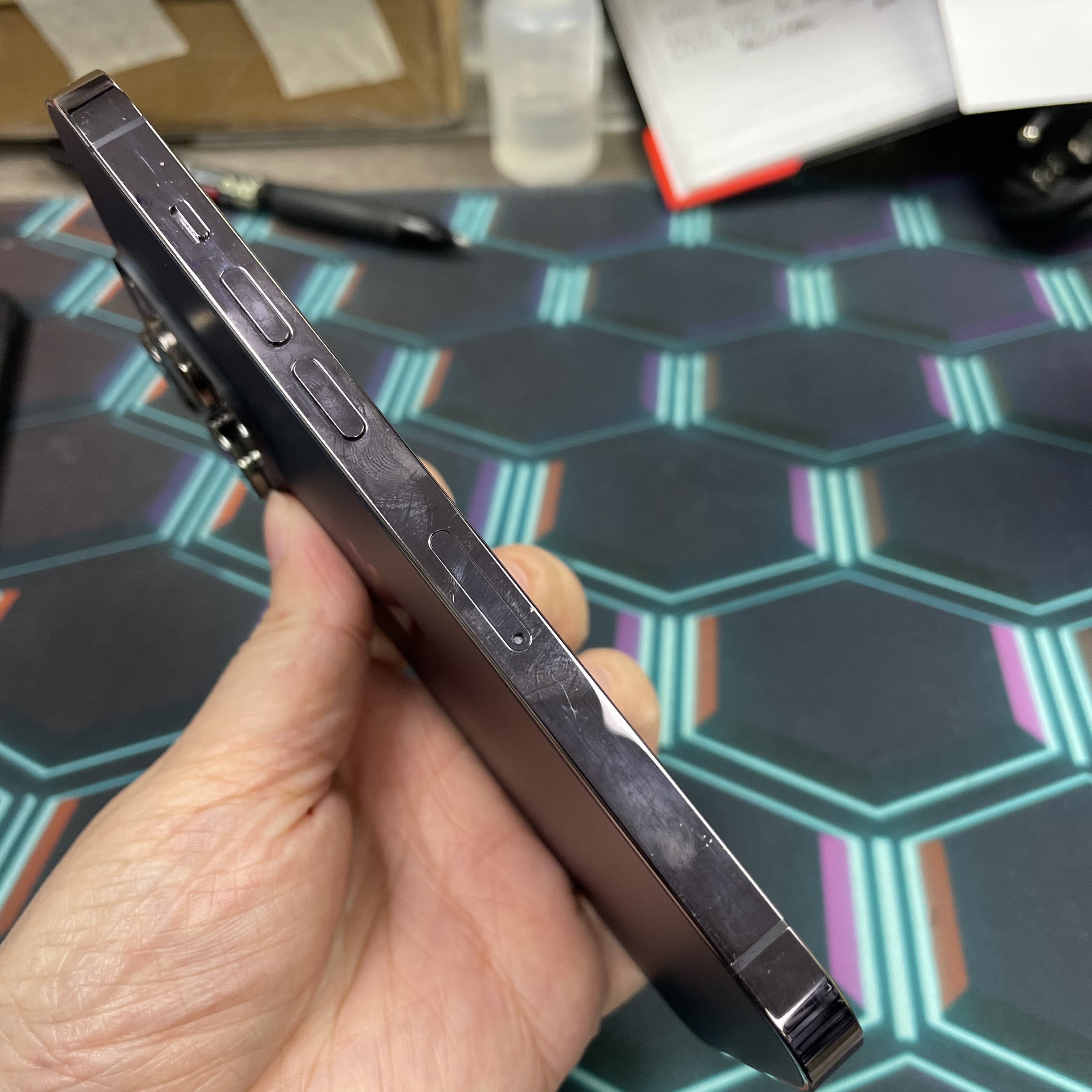 *8369 14 pro 完美機 256Gb 電90 紫色 purple