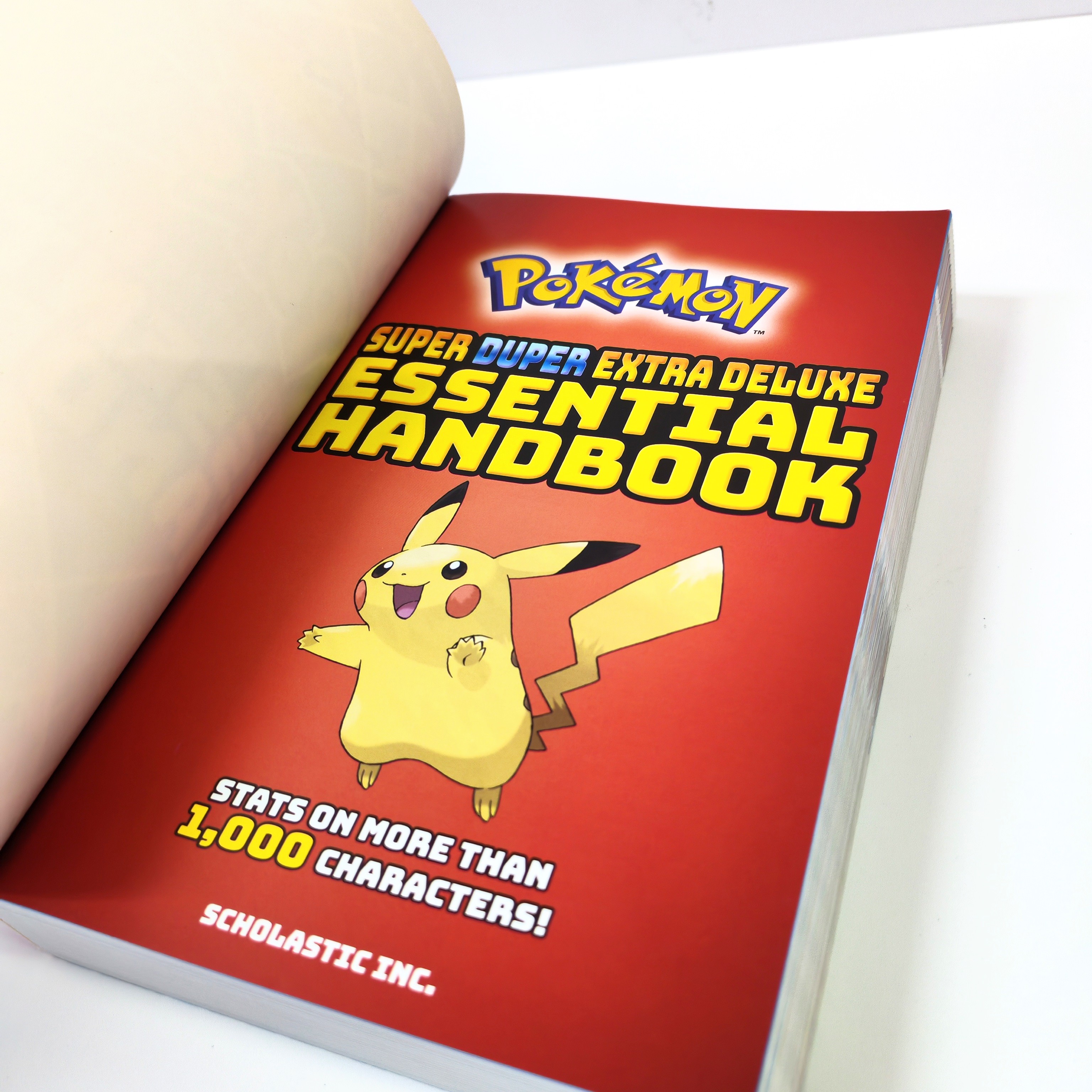 Pokémon Super Duper Extra Deluxe Essential Handbook 精靈寶可夢：超級無敵豪華精華手冊