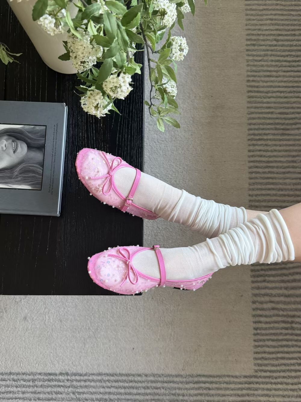 仙女Maryjane Flats
