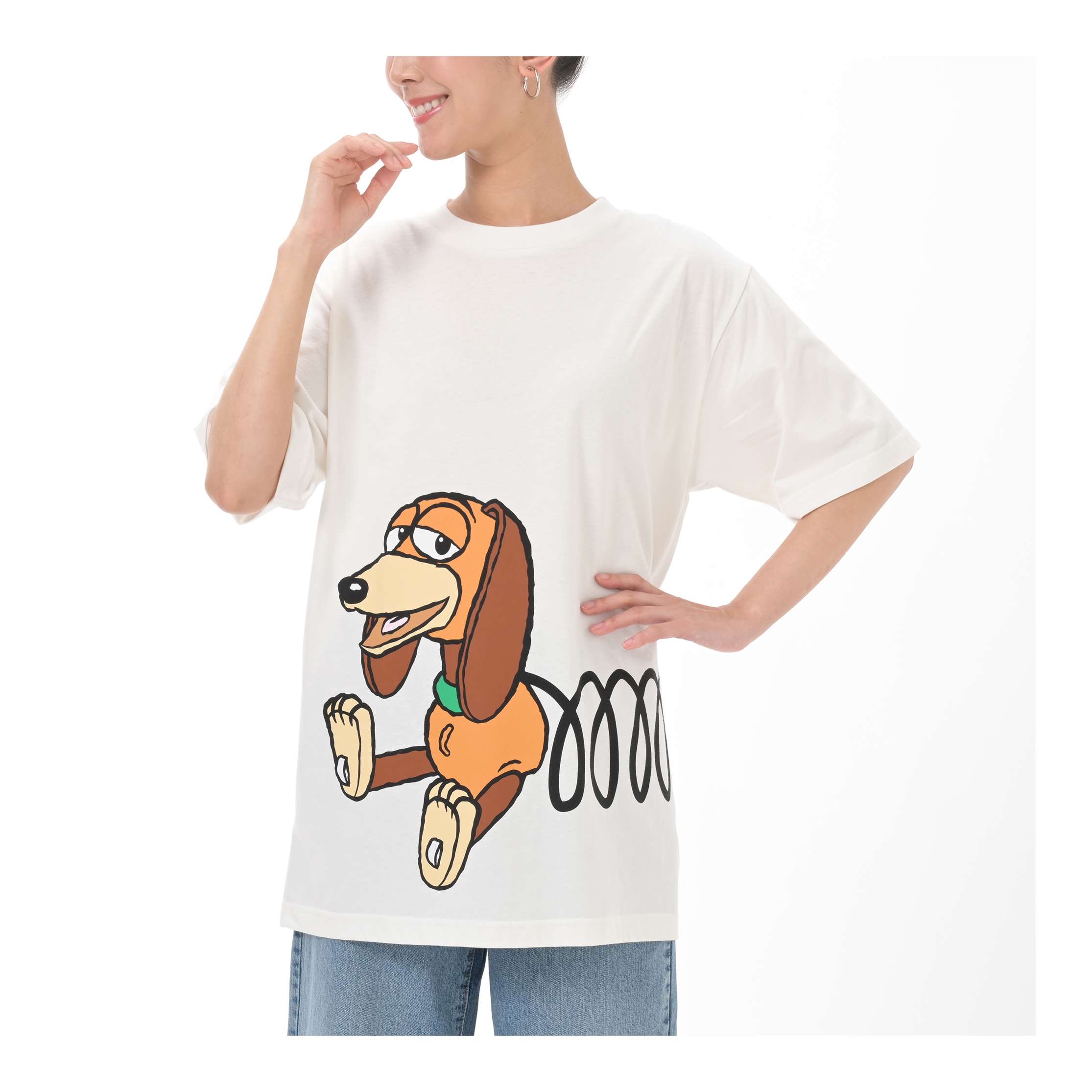 🎀【預訂】Disney T-shirt Collection - 彈簧狗白色