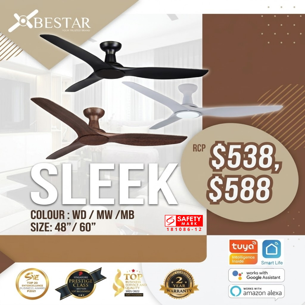Bestar Sleek Ceiling Fan ESS