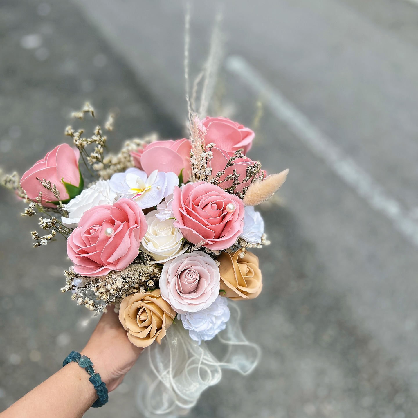 Bridal Bouquet Soap Flower