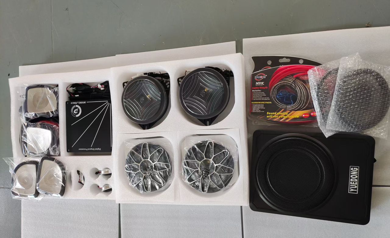 HIACE FULLSET SOUND SYSTEM 