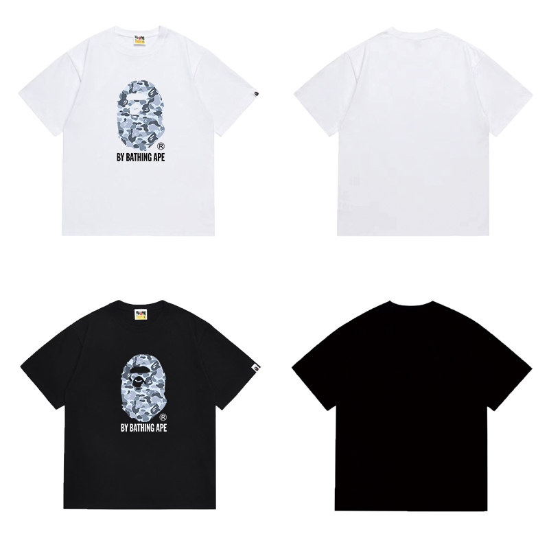 Bape Space Camo Big Ape Head Tee