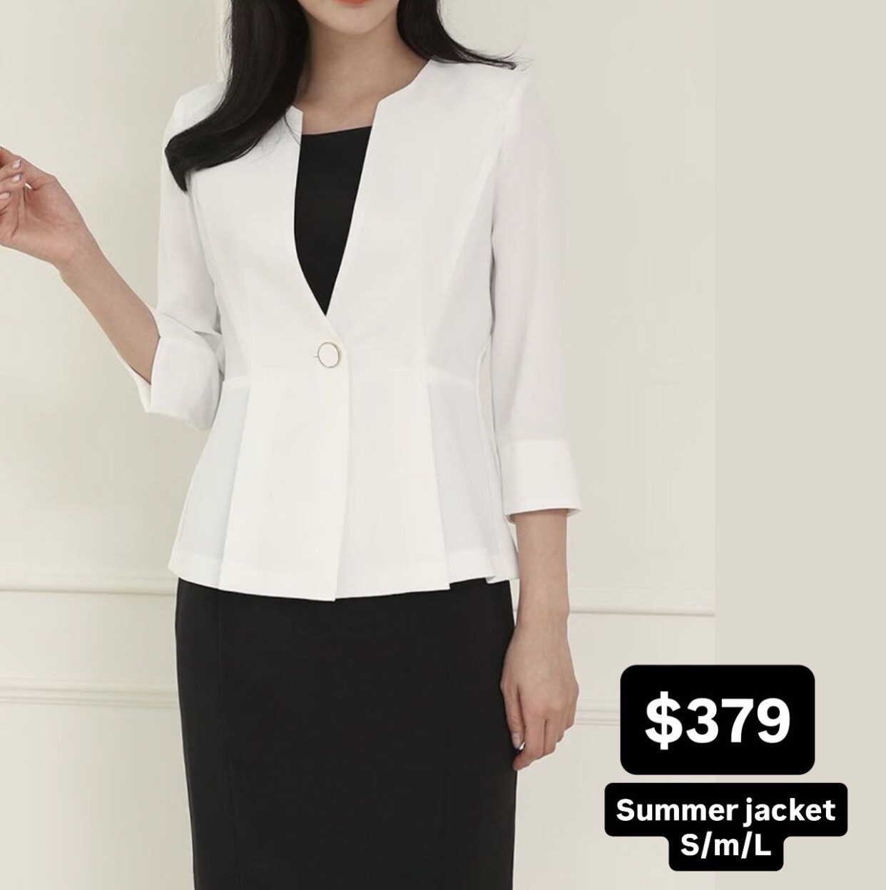 🇰🇷🇰🇷新款速遞19/4🔥🔥jacket11270#ff2871