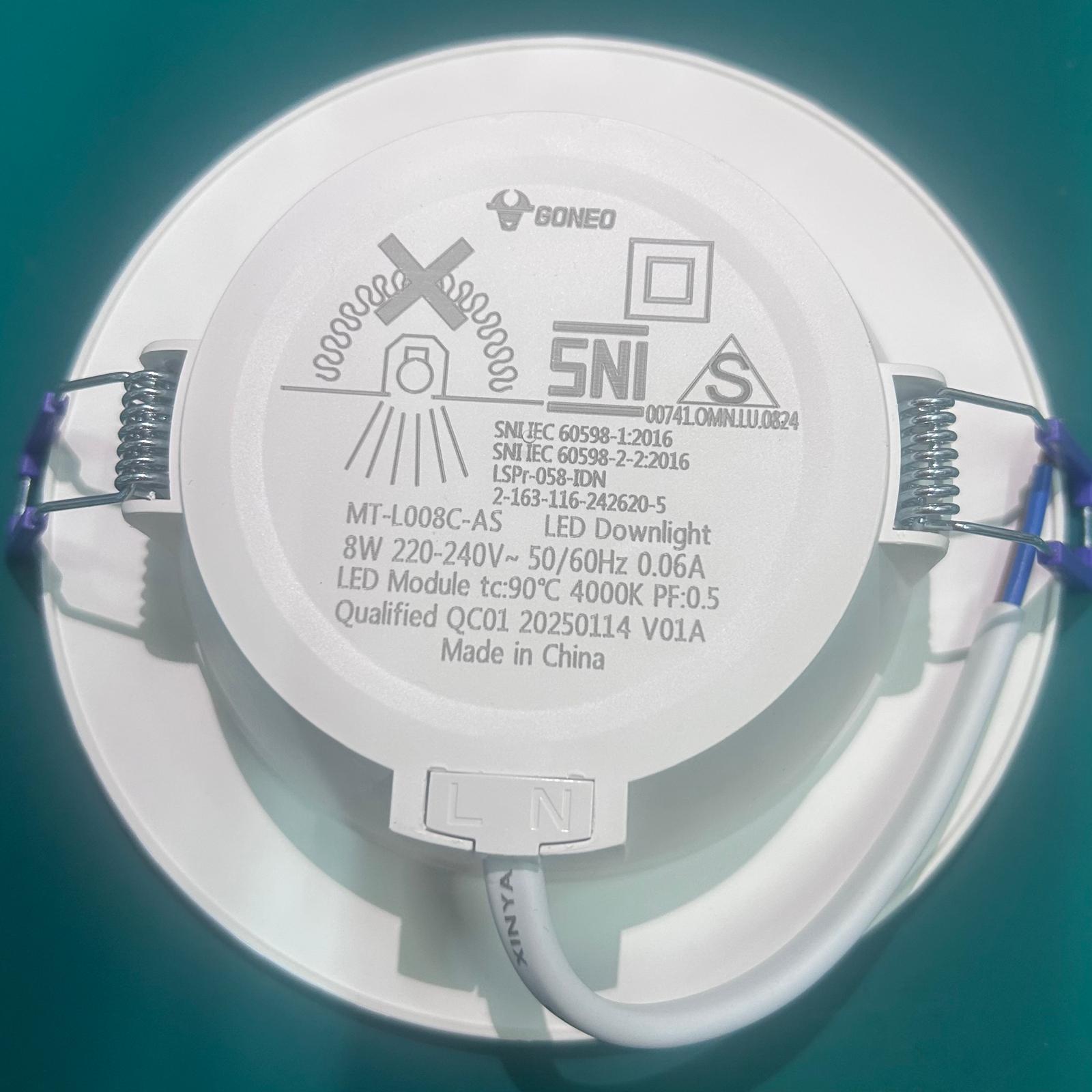 MT-L008-AS LED GENEO 5'' LED DOWN LIGHT