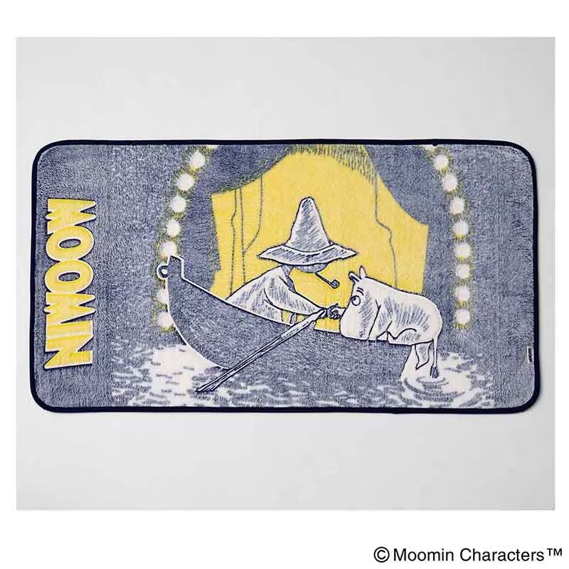 🎀【預訂】Moomin&史力奇發光毛毯  - MonoMaster 2027年1月刊