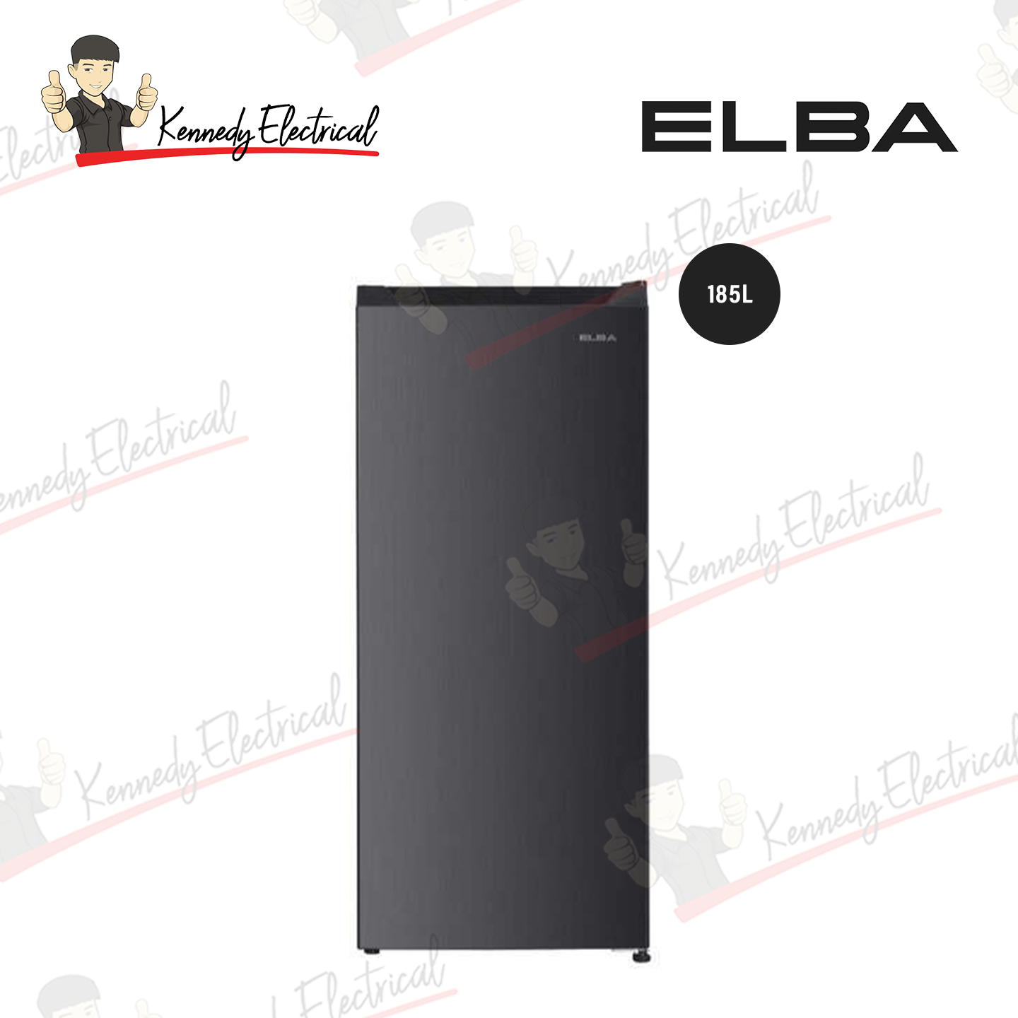 Elba 185L Single Door Refrigerator ER-Q1856(GR)