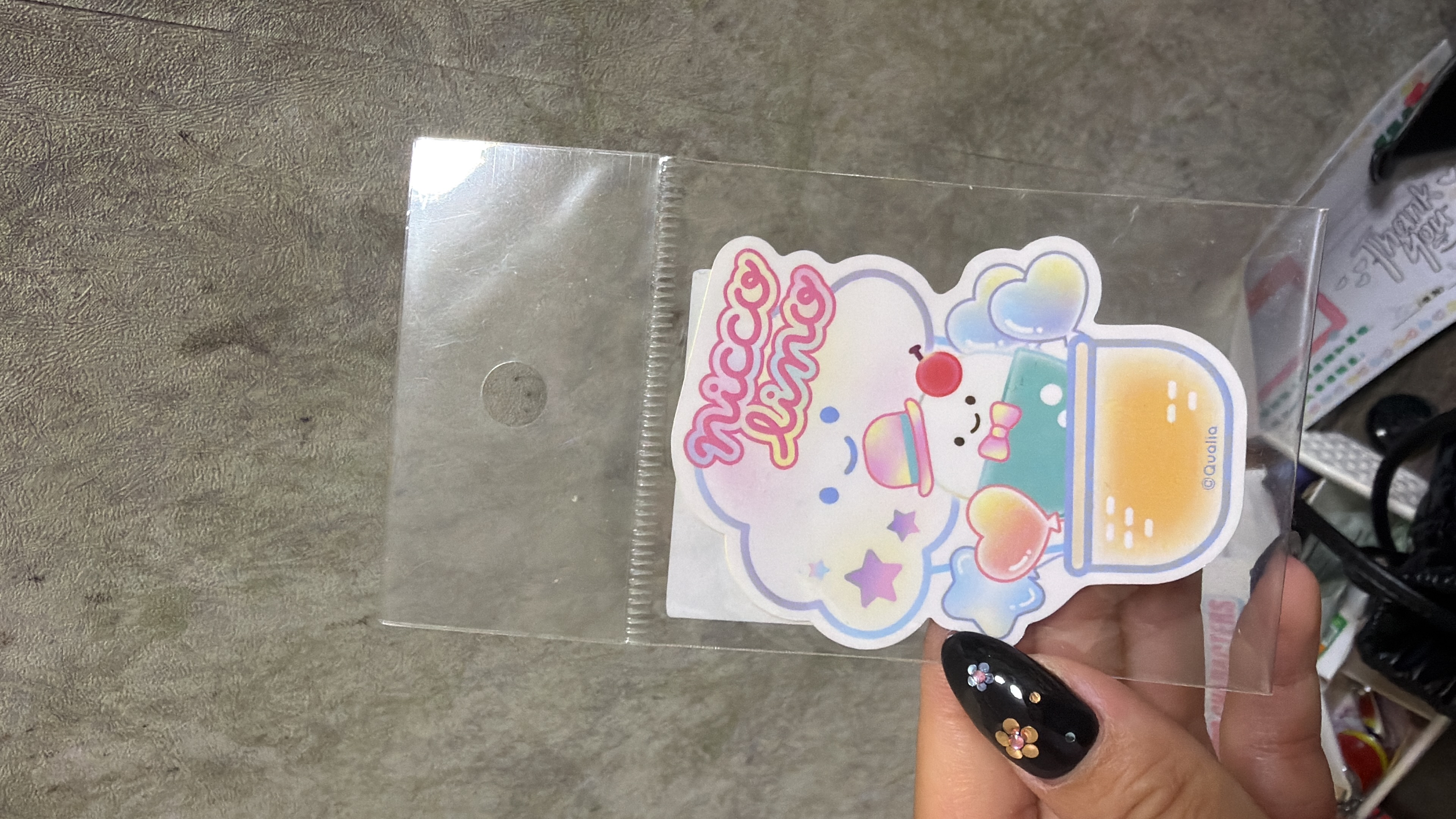 現貨 日本 Niccolino 豆豆眼 可愛貼紙