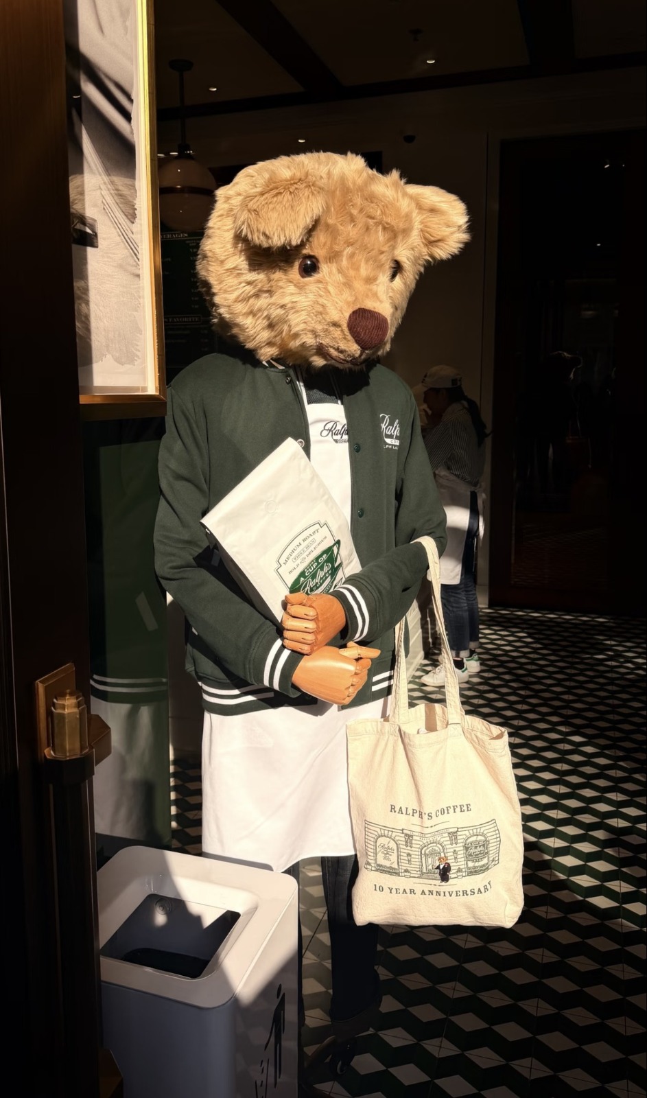 0427 Polo Ralph Lauren Ralph's Coffee 十週年紀念帆布袋 6月中