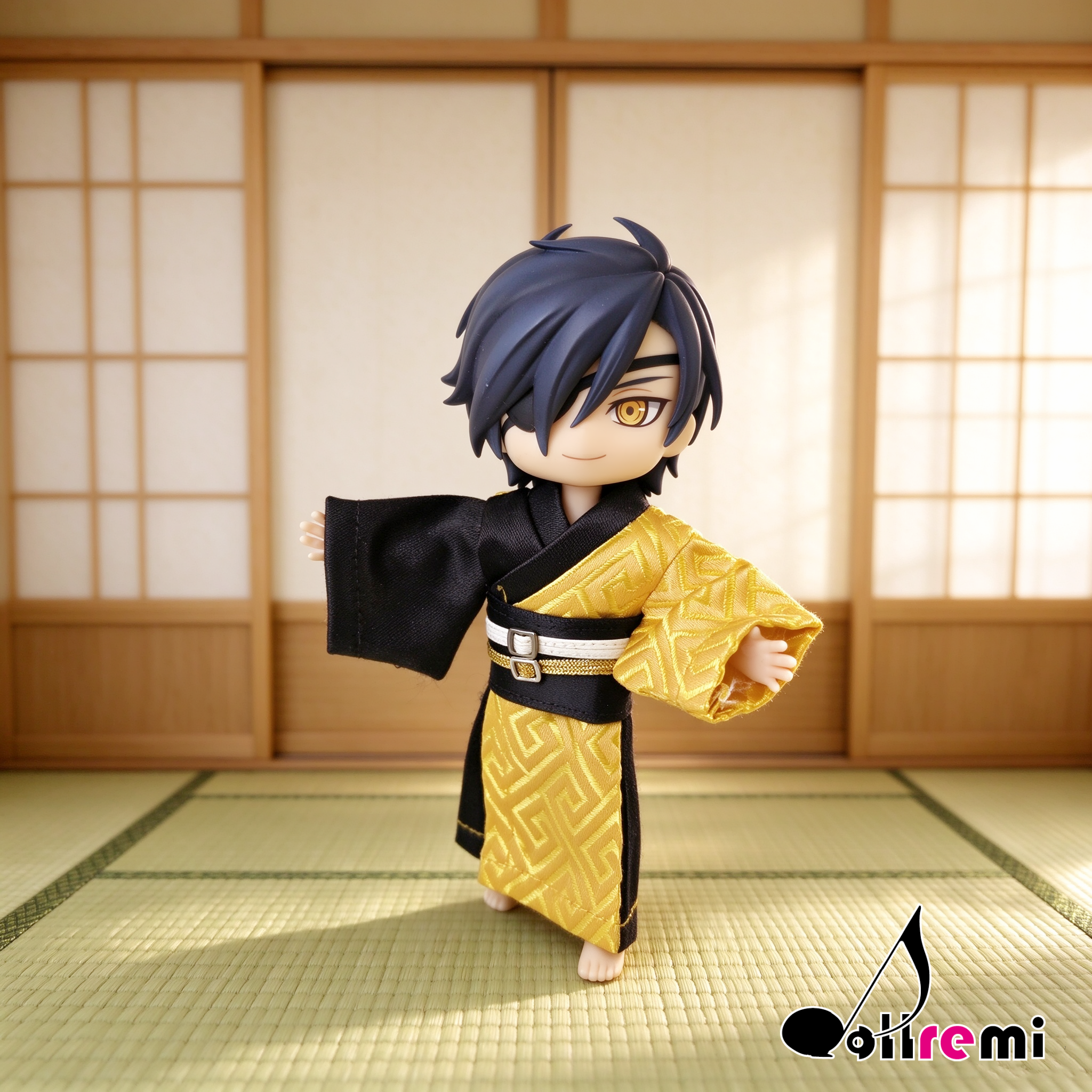 【dollremi】(OB93,OB94) 雙色男裝和服 two-color men's kimono
