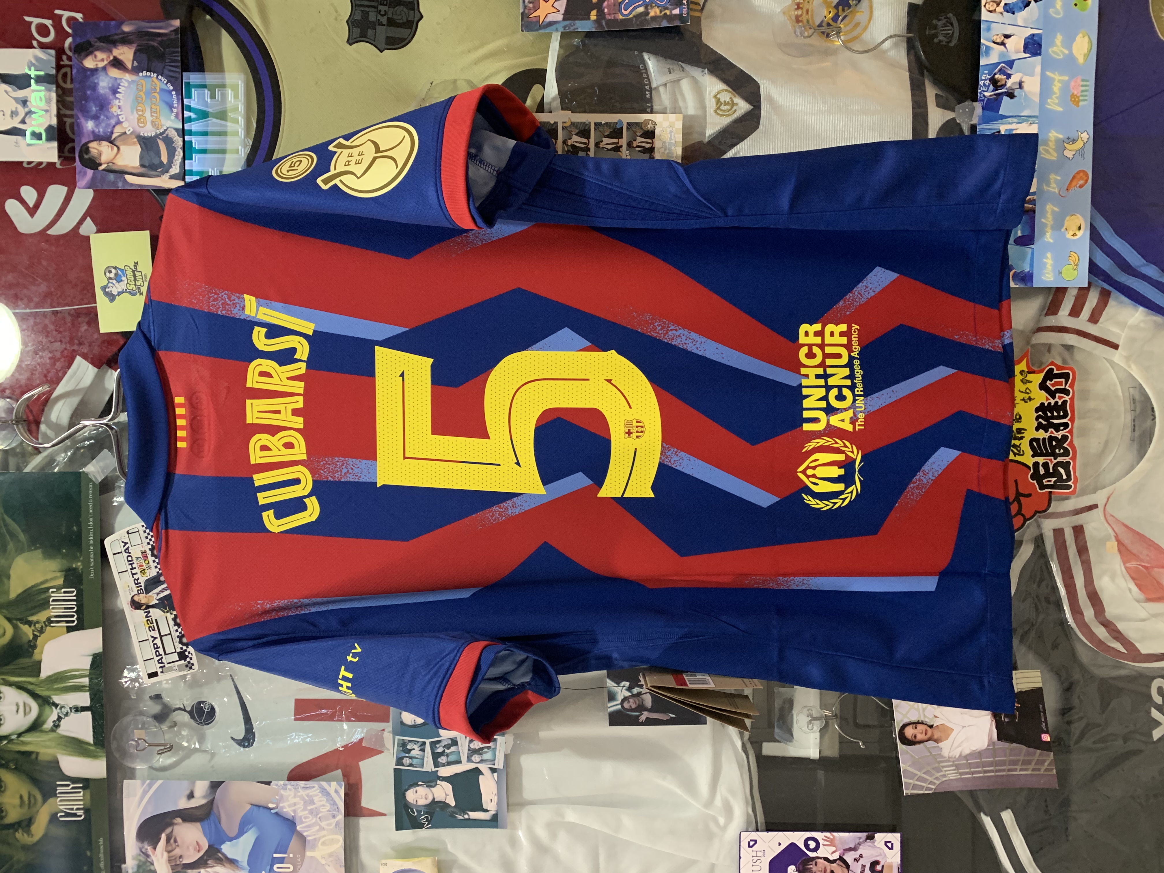 2025-26 巴塞隆拿 三客 球迷版 短袖