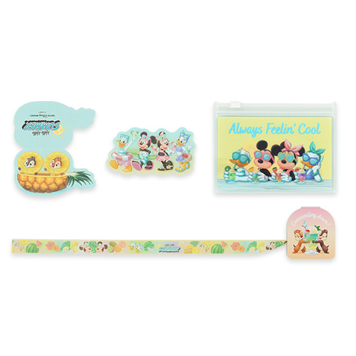 【預訂】TDR Hello Hello SUMMER! - stationery set 