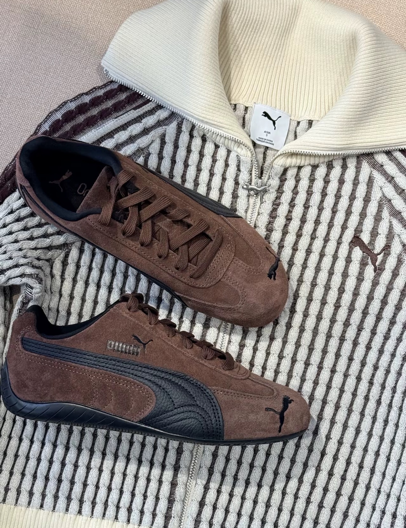 406329-82 Puma Speedcat Chestnut Brown Black 406329-82 