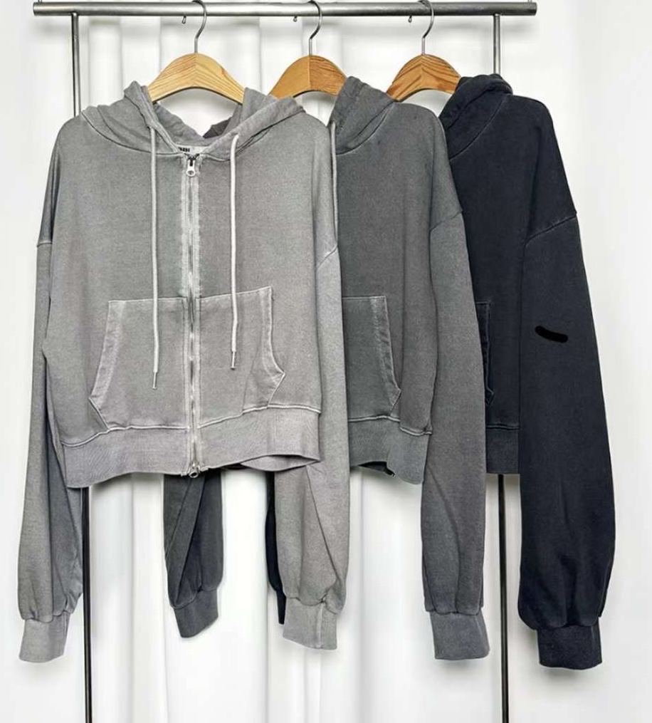 已售罄❌韓國型格水洗灰短外套jacket 