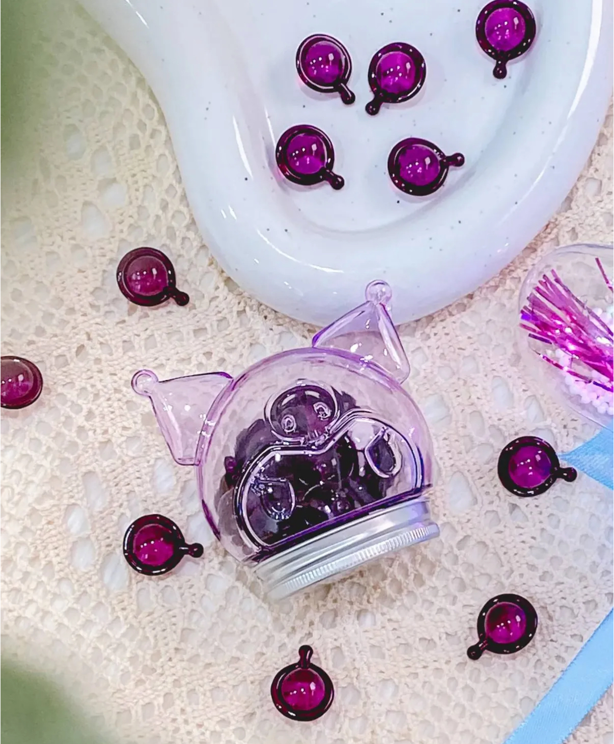 台灣直送 AliSHA 卡通造型護髮精華膠囊/卸妝油