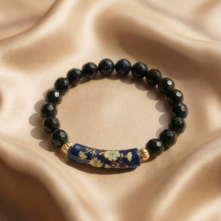 Rainbow Obsidian Crystal Bracelet 