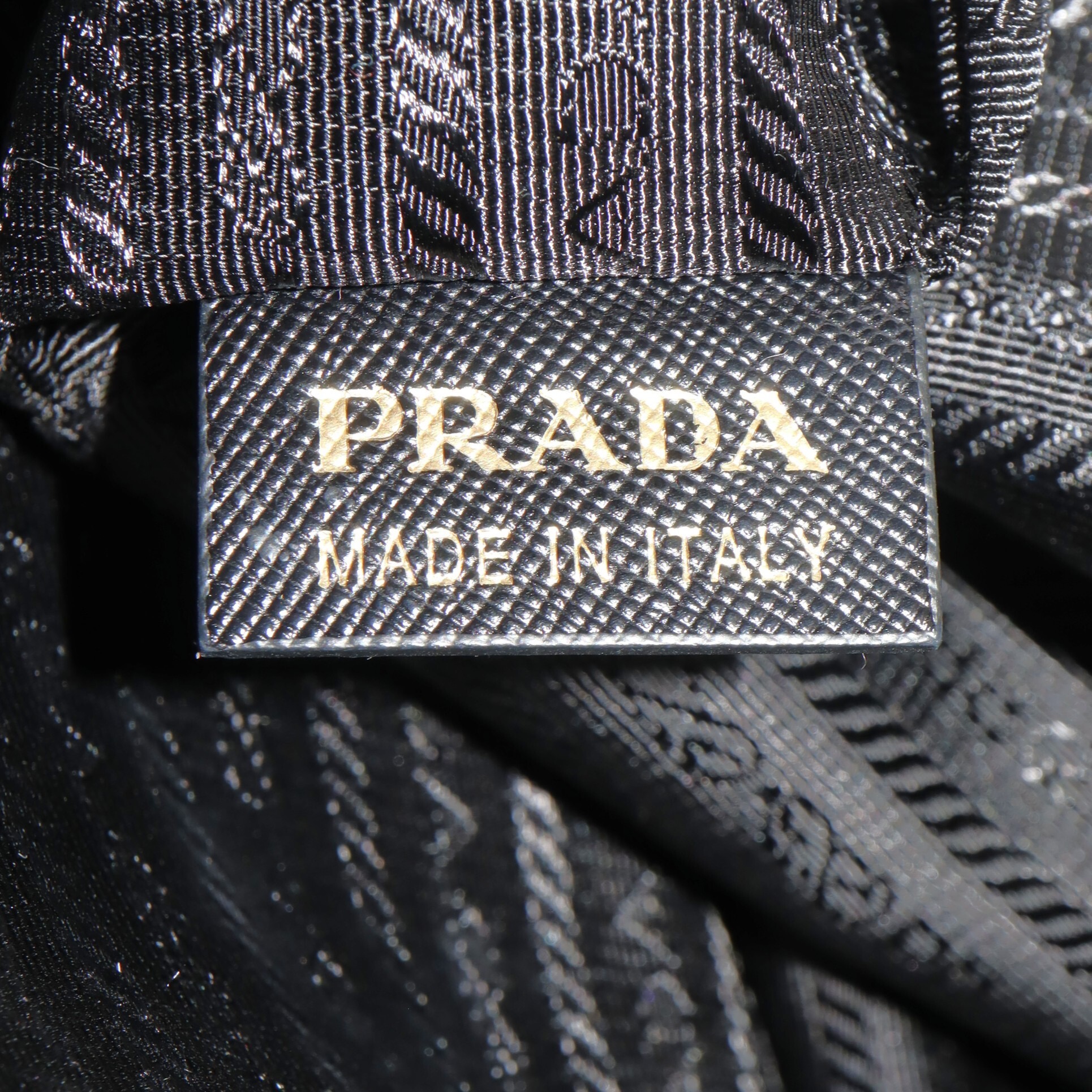 Prada Tessuto Nylon Saffiano 2-way Tote Bag