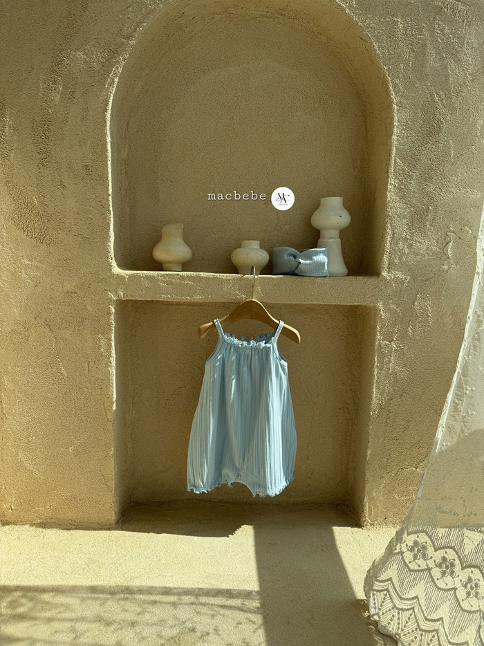 🇰🇷macbebe吊帶連身衣+髮帶