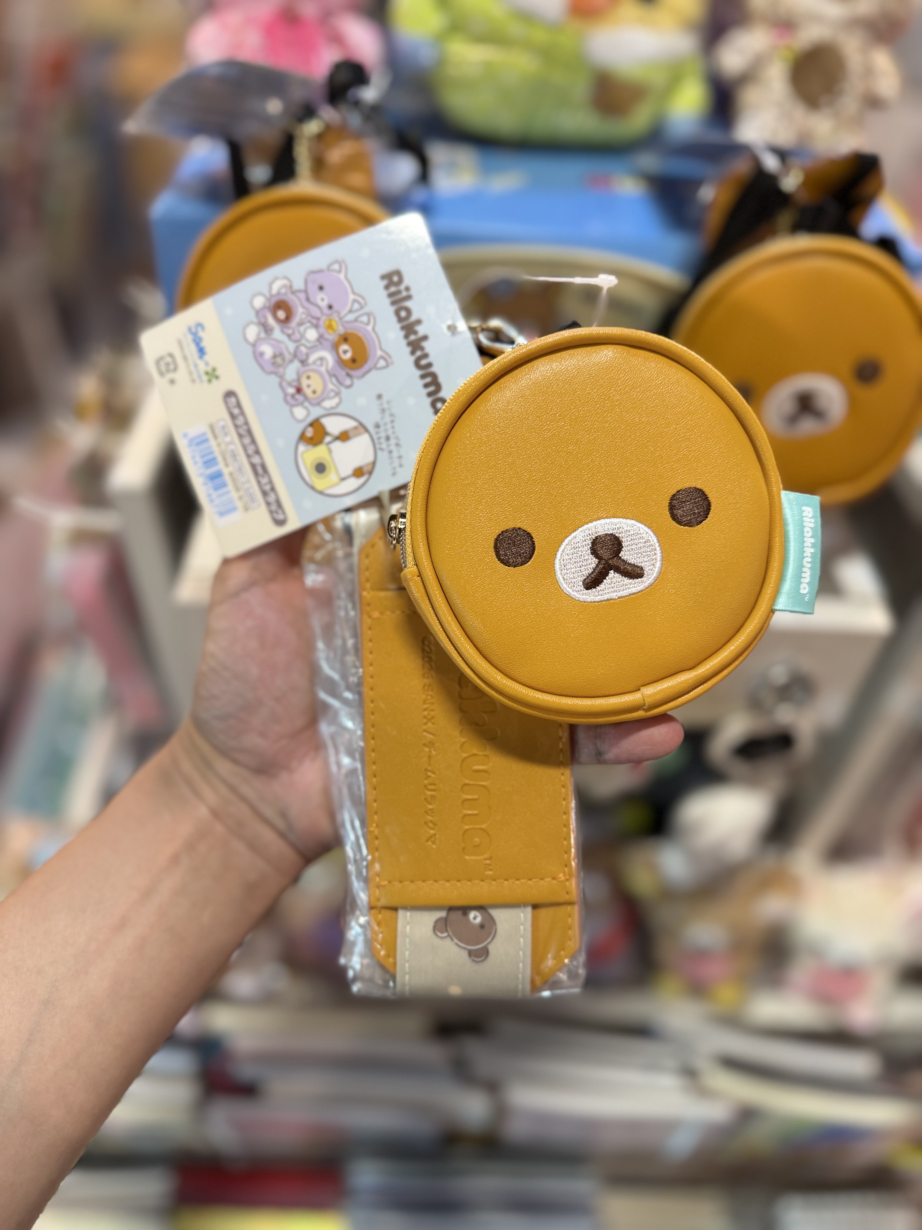 《現貨》全新Rilakkuma瓦瓦貓系列相機帶
