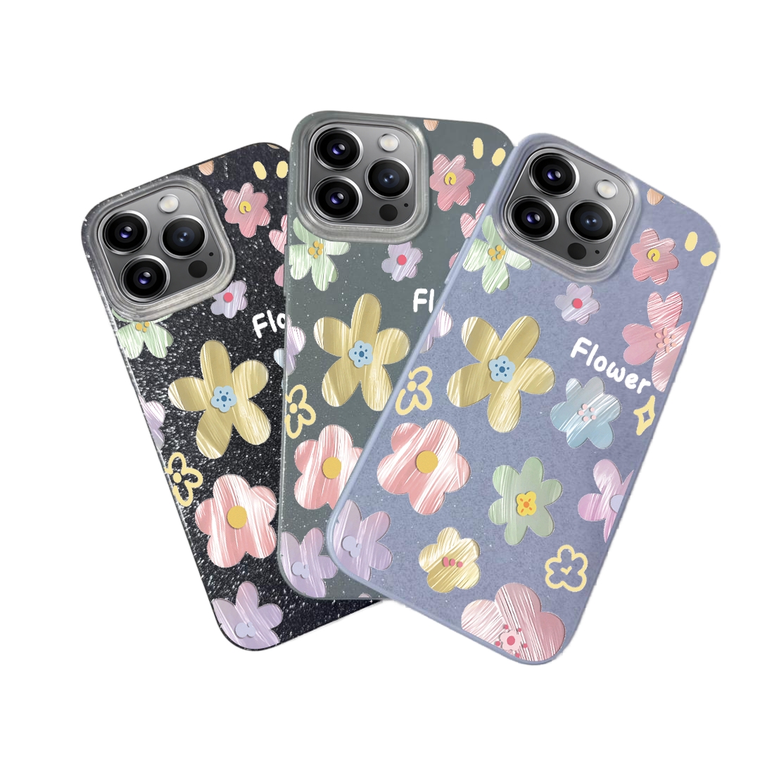 BLING CASE PHONE FOR IPHONE - DESIGN FLOWER T