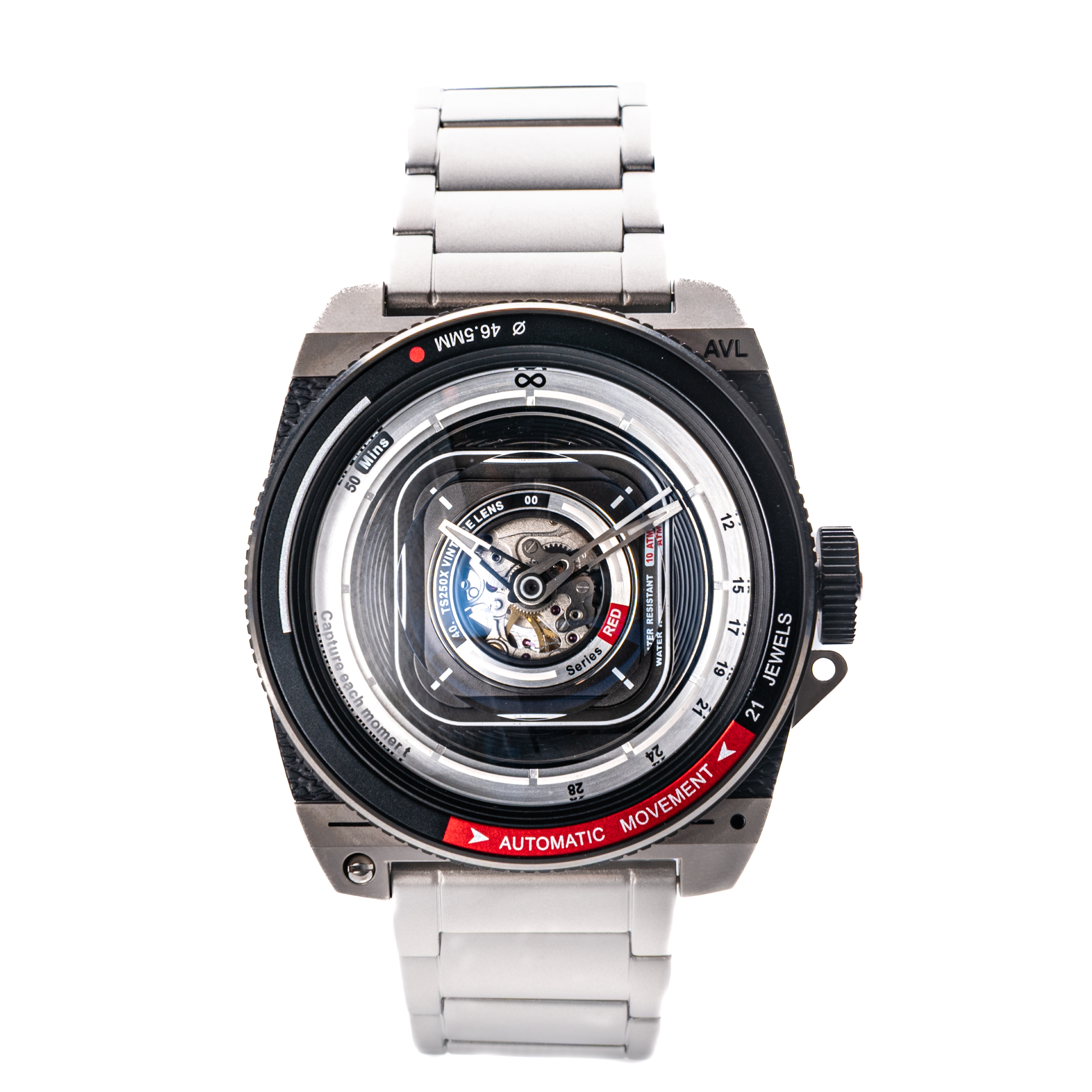 TACS AVL III Titanium -相機鏡頭自動錶TS2502A