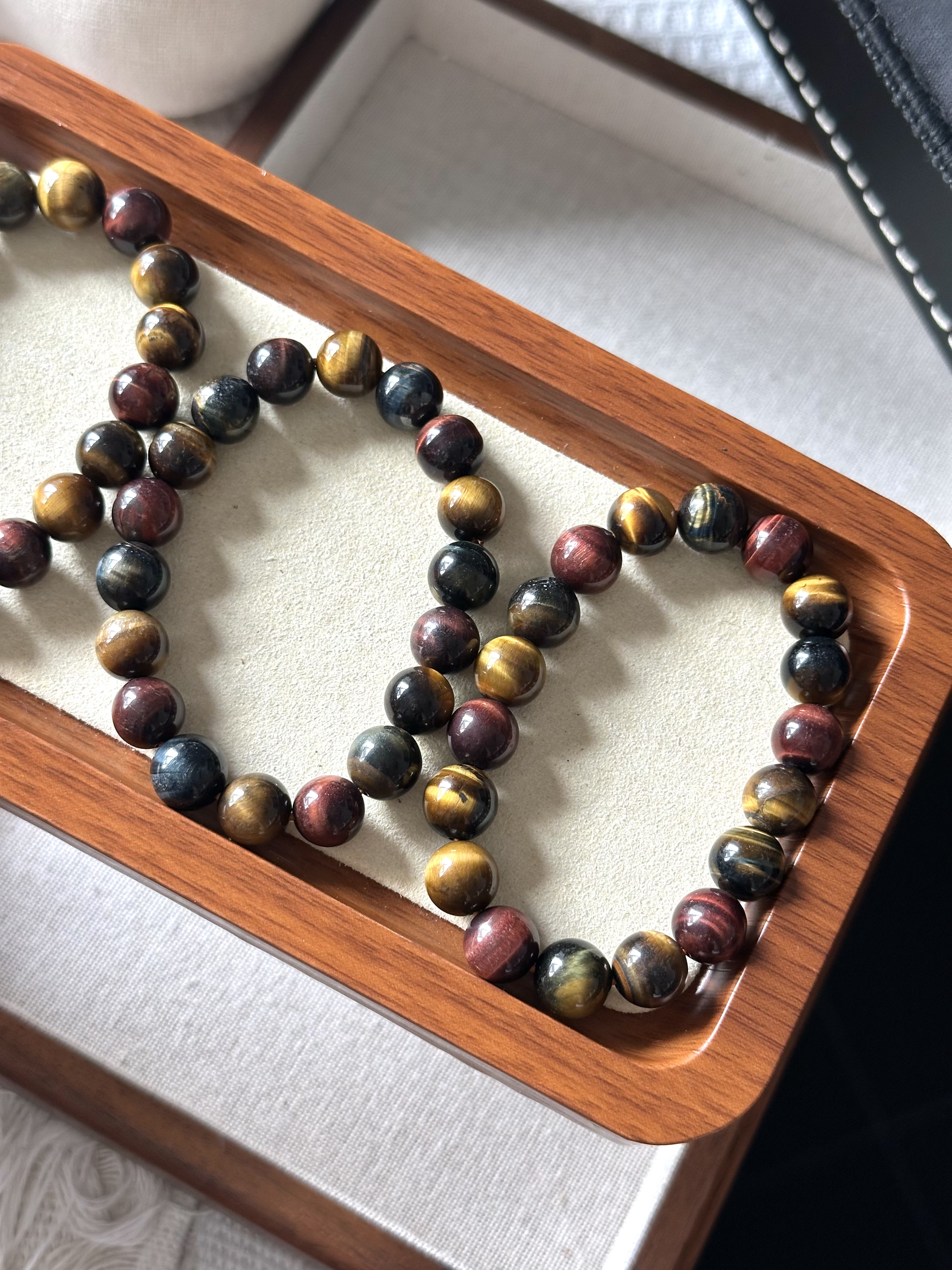 彩虎眼 ｜ Mix Tiger’s Eye 10mm+ 