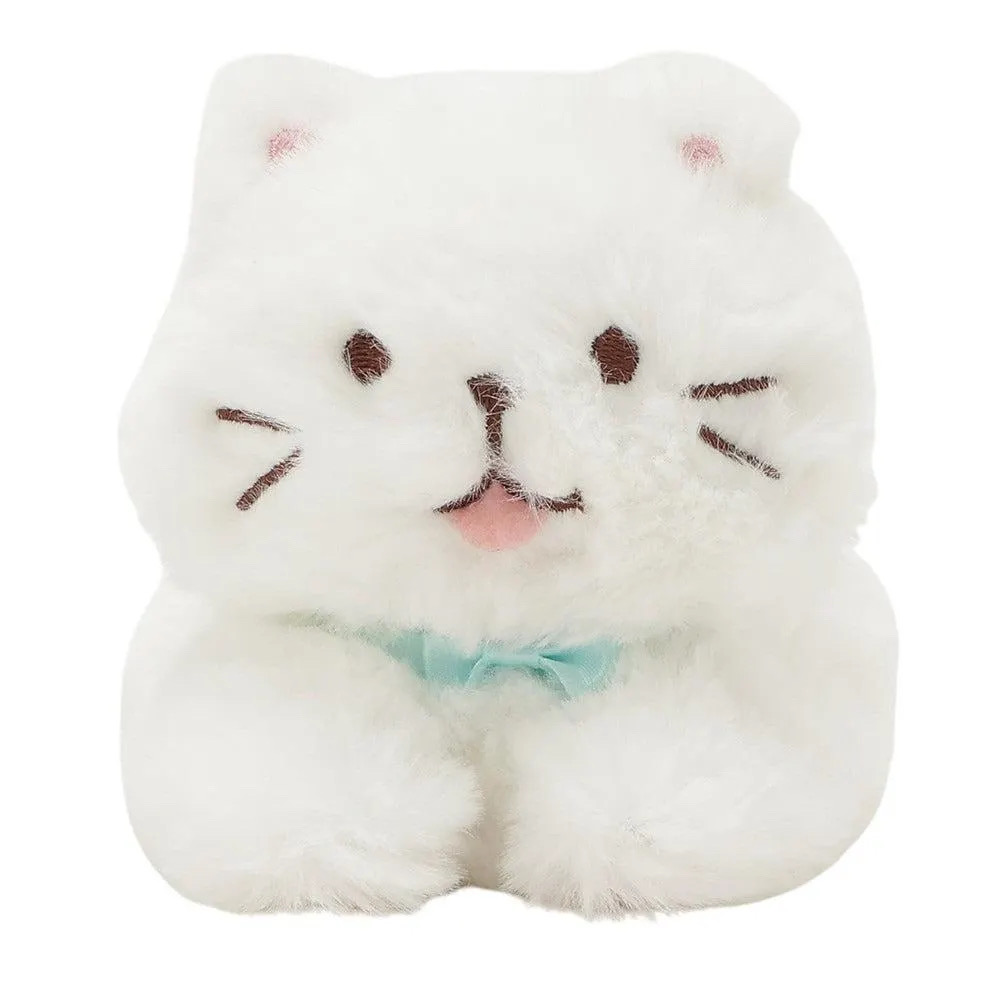 Fuku Fuku Nyanko 白貓豆豆公仔