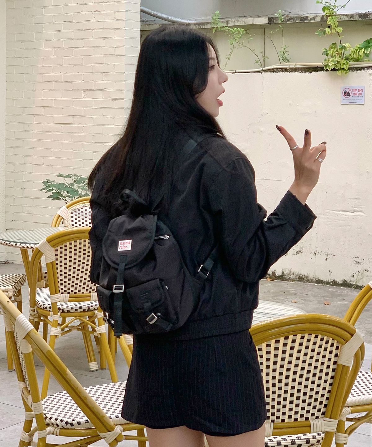 🇰🇷訂購｜Masmarulez｜Mini glossy belted backpack 5色