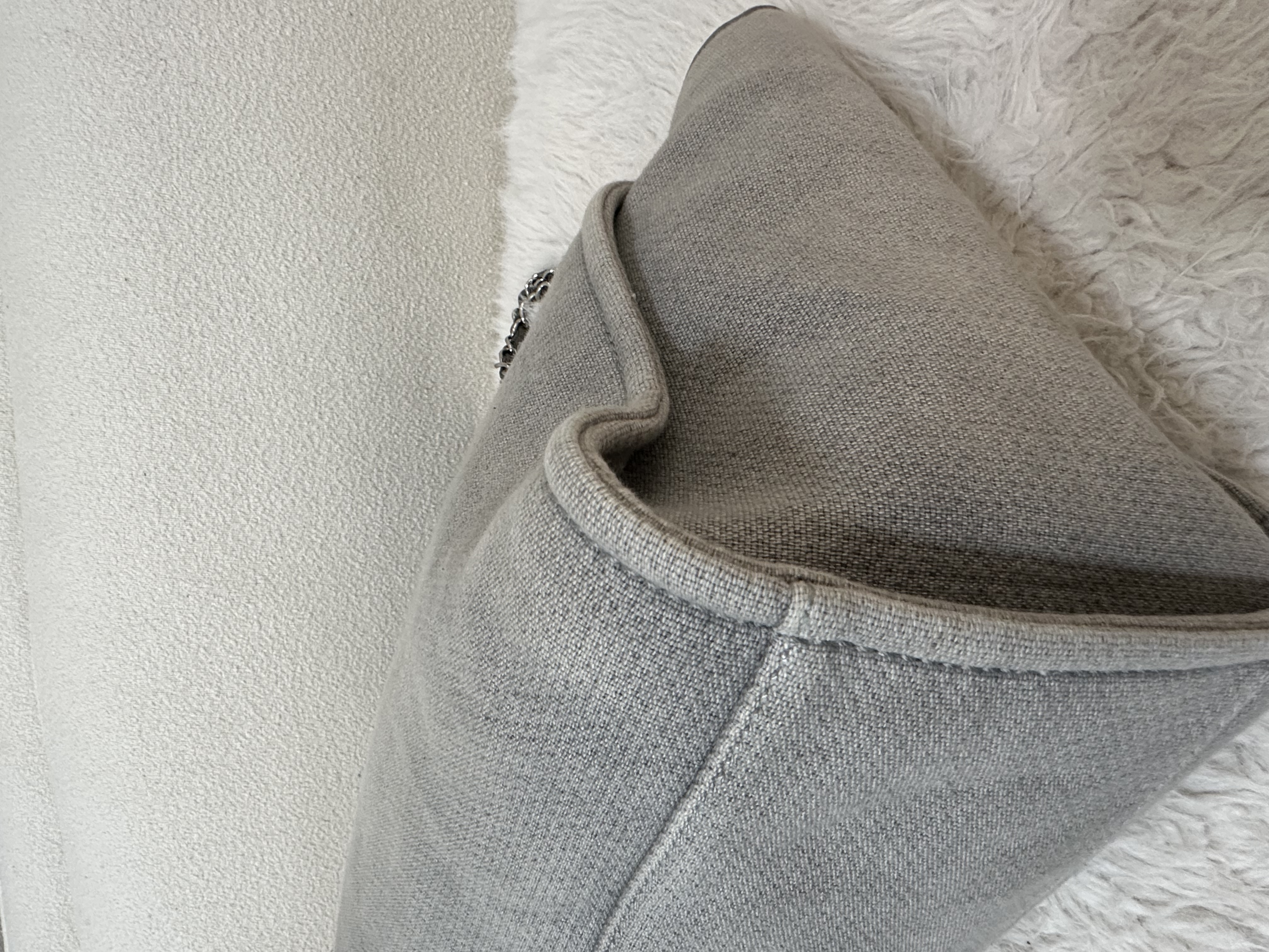 Pre-owned CHANEL Deauville Chain Tote /26NY20