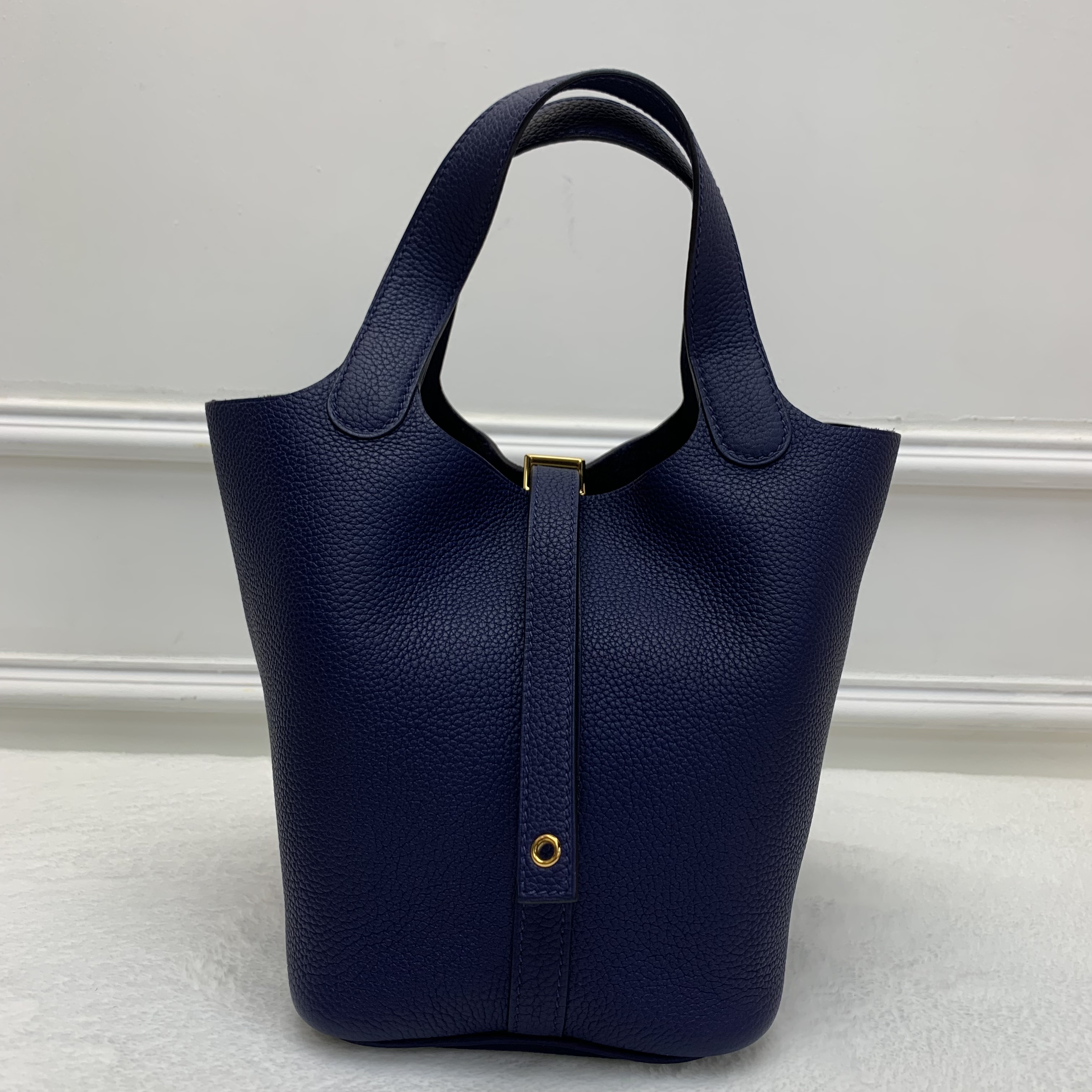 Full set熱賣尺寸💙Hermes P18藍寶石金扣