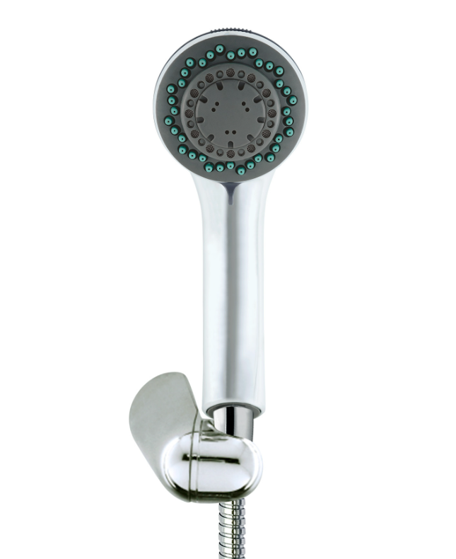 KW3005按摩花灑連喉+固定架套裝