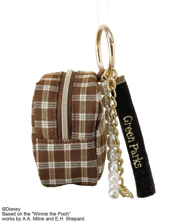 🌸 【預訂】Mini Pouch(BR)-Green Parks x Pooh 