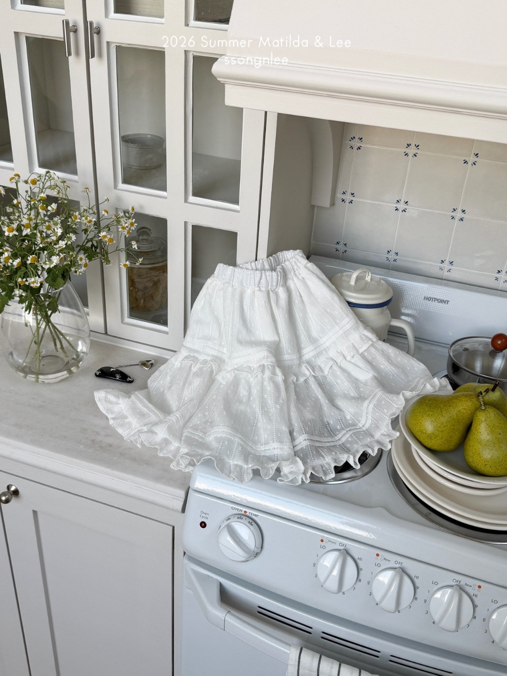 【預訂】 韓國直送 南大門童裝 Matilda & Lee - 花邊裙